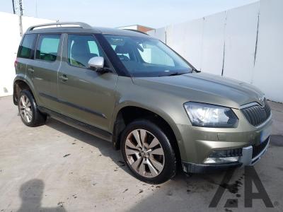 Image of 2014 SKODA YETI OUTDOOR ELEGANCE TDI CR DSG 1968cc TURBO DIESEL SEMI AUTO 5 DOOR HATCHBACK