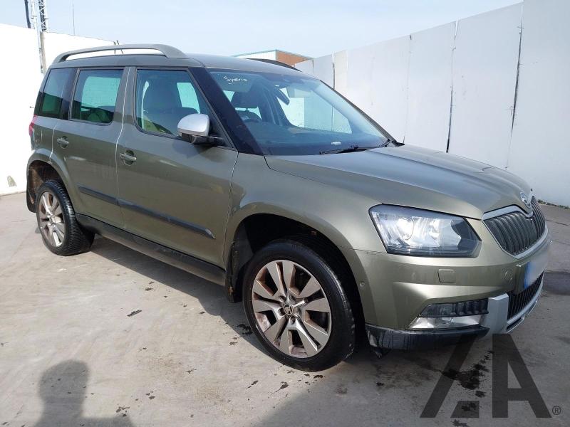 2014 SKODA YETI OUTDOOR ELEGANCE TDI CR DSG 1968cc TURBO DIESEL SEMI AUTO 5 DOOR HATCHBACK