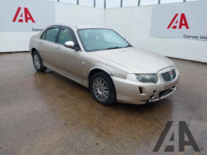2004 ROVER 75 CONNOISSEUR SE V6 2497cc PETROL AUTOMATIC 5 Speed 4 DOOR SALOON