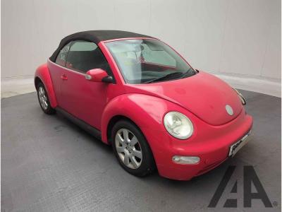 Image of 2003 VOLKSWAGEN BEETLE CABRIOLET 8V 1984cc PETROL MANUAL 5 Speed 2 DOOR CONVERTIBLE