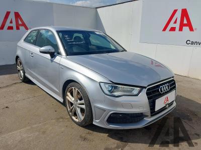 Image of 2015 AUDI A3 TFSI S LINE 1395cc TURBO PETROL MANUAL 6 Speed 3 DOOR HATCHBACK