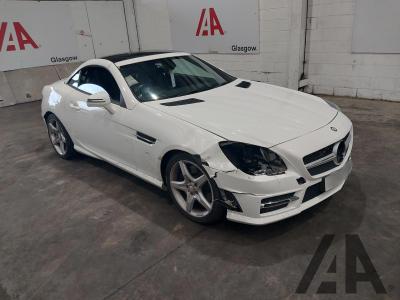Image of 2015 MERCEDES SLK SLK200 BLUEEFFICIENCY AMG SPOR 1796cc TURBO PETROL MANUAL 6 Speed 2 DOOR CONVERTIBLE