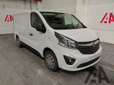 Image of 2018 VAUXHALL VIVARO L1H1 2700 SPORTIVE CDTI BITURB 1598cc TURBO DIESEL MANUAL 6 Speed PANEL VAN