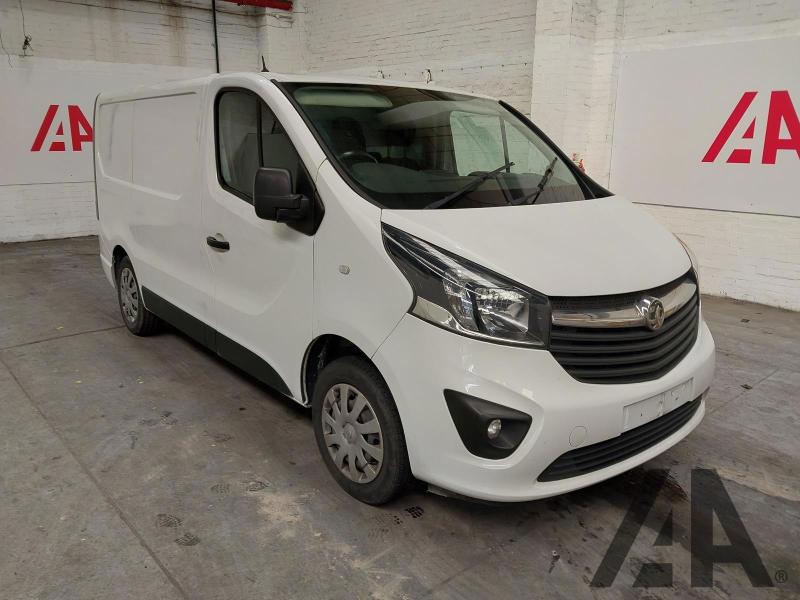2018 VAUXHALL VIVARO L1H1 2700 SPORTIVE CDTI BITURB 1598cc TURBO DIESEL MANUAL 6 Speed PANEL VAN
