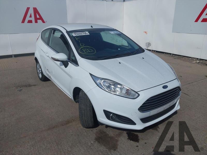 2013 FORD FIESTA ZETEC 1242cc PETROL MANUAL 5 Speed 3 DOOR HATCHBACK