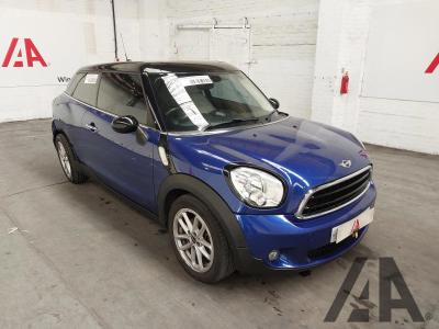 Image of 2015 MINI PACEMAN COOPER D 1598cc TURBO DIESEL MANUAL 6 Speed 3 DOOR COUPE
