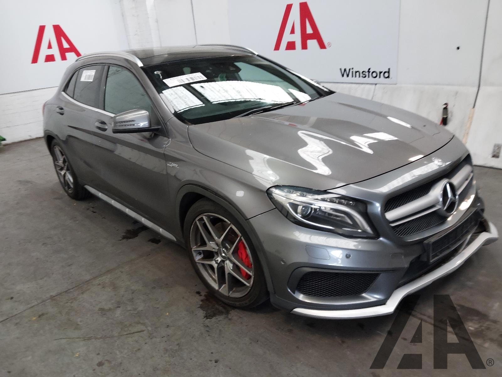 2015 MERCEDES GLA-CLASS GLA45 AMG 4MATIC 1991cc TURBO PETROL AUTOMATIC 7 Speed 5 DOOR ESTATE