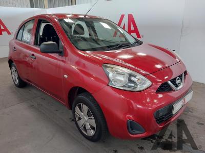 Image of 2015 NISSAN MICRA VISIA 1198cc PETROL MANUAL 5 Speed 5 DOOR HATCHBACK
