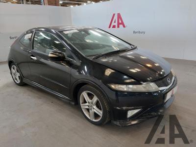 Image of 2009 HONDA CIVIC I-VTEC TYPE S GT 1799cc PETROL MANUAL 6 Speed 3 DOOR HATCHBACK
