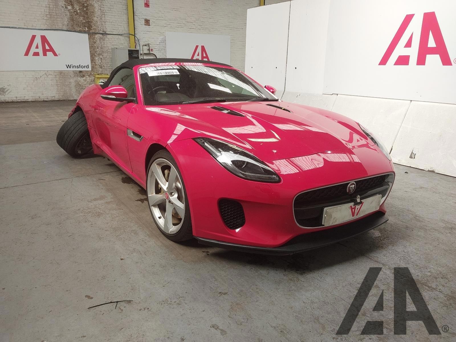 2018 JAGUAR F-TYPE CORE 1997cc TURBO PETROL AUTOMATIC 2 DOOR CONVERTIBLE