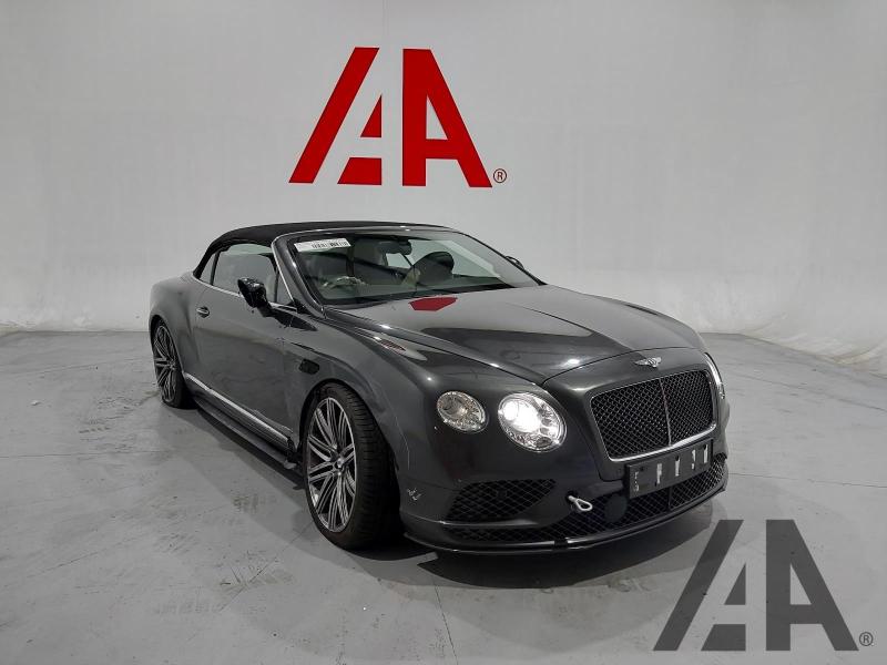 2016 BENTLEY CONTINENTAL GT SPEED 5998cc TURBO PETROL/ALCOHOL AUTOMATIC 2 DOOR CONVERTIBLE
