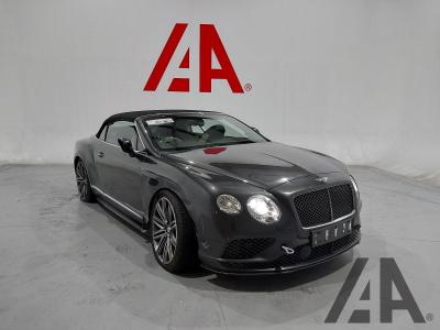 2016 BENTLEY CONTINENTAL GT SPEED