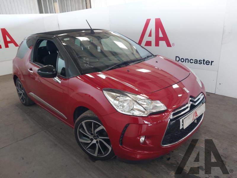 2015 DS 3 PURETECH DSTYLE NAV S/S 1199cc TURBO PETROL MANUAL 3 DOOR CONVERTIBLE