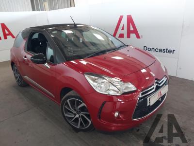 Image of 2015 DS 3 PURETECH DSTYLE NAV S/S 1199cc TURBO PETROL MANUAL 3 DOOR CONVERTIBLE