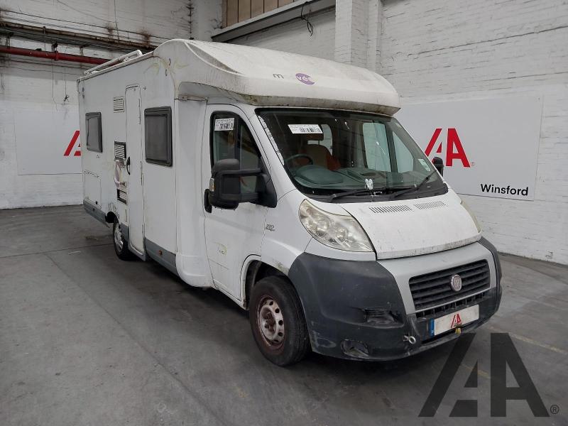 2008 FIAT DUCATO 35 MULTIJET 2287cc TURBO DIESEL MANUAL 2 DOOR MOTORHOME 2 DOOR