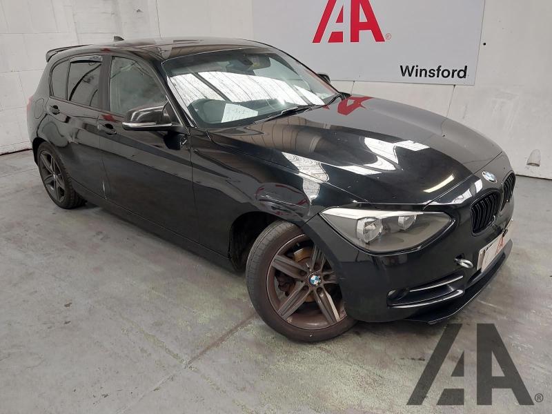 2013 BMW 1 SERIES 116D SPORT 1995cc TURBO DIESEL MANUAL 5 DOOR HATCHBACK