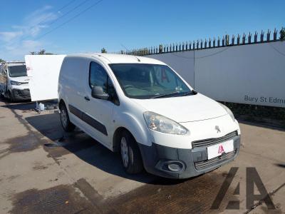 Image of 2013 PEUGEOT PARTNER HDI S L1 850 1560cc TURBO DIESEL MANUAL 5 Speed PANEL VAN