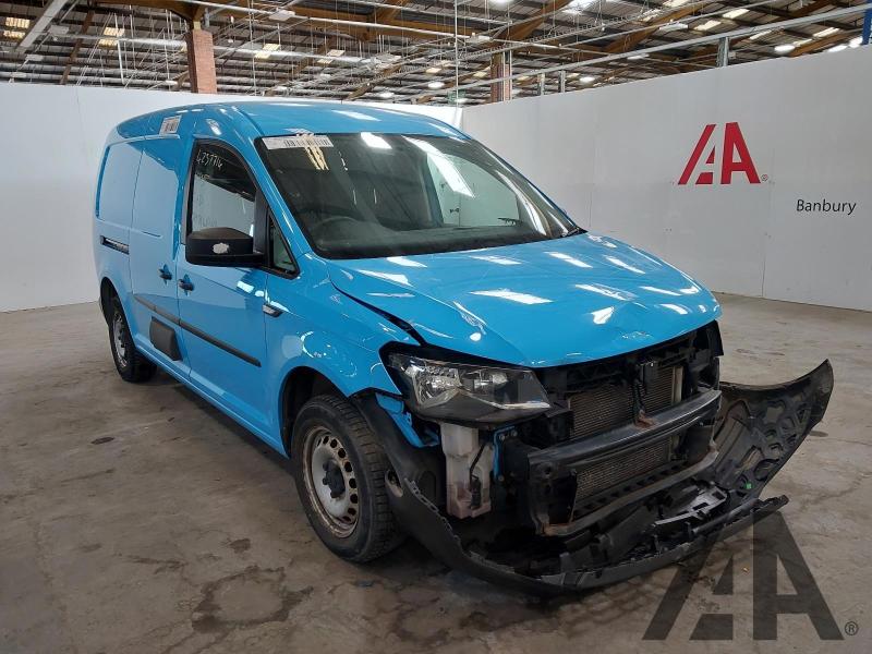2017 VOLKSWAGEN CADDY MAXI C20 TDI STARTLINE 1968cc TURBO DIESEL MANUAL PANEL VAN