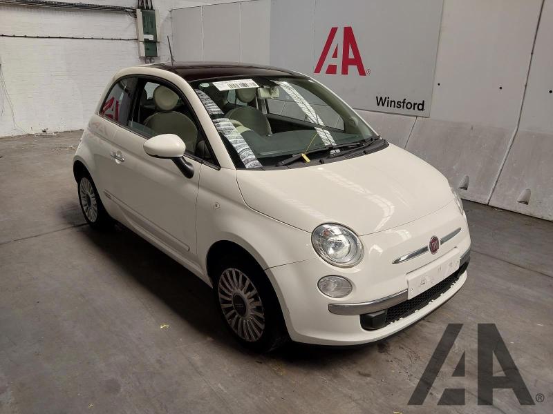 2012 FIAT 500 LOUNGE 1242cc PETROL MANUAL 3 DOOR HATCHBACK
