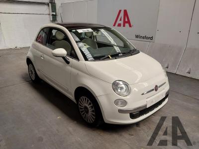 Image of 2012 FIAT 500 LOUNGE 1242cc PETROL MANUAL 3 DOOR HATCHBACK