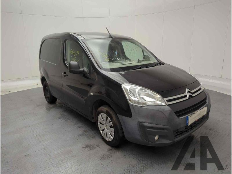 2016 CITROEN BERLINGO 850 ENTERPRISE L1 HDI 1560cc TURBO DIESEL MANUAL 5 Speed PANEL VAN