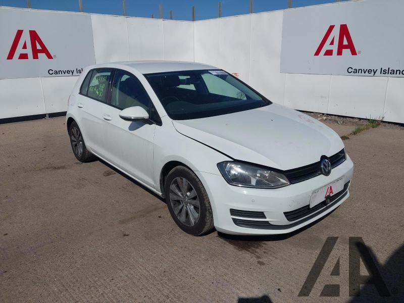 2013 VOLKSWAGEN GOLF SE TSI BLUEMOTION TECHNOLOGY 1395cc TURBO PETROL MANUAL 6 Speed 5 DOOR HATCHBACK