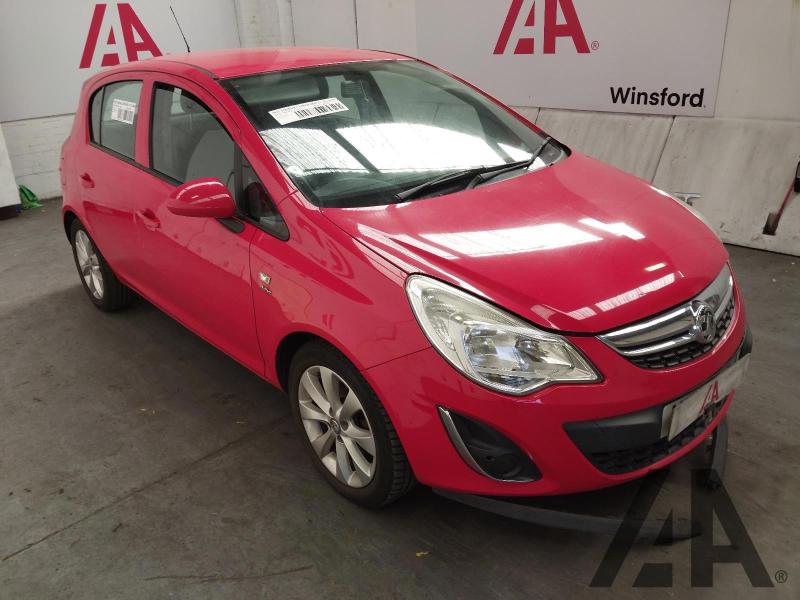 2012 VAUXHALL CORSA ACTIVE AC 1398cc PETROL MANUAL 5 DOOR HATCHBACK