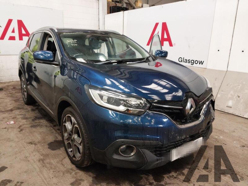 2017 RENAULT KADJAR DYNAMIQUE S NAV DCI 1461cc TURBO DIESEL MANUAL 6 Speed 5 DOOR HATCHBACK