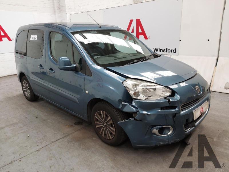 2015 PEUGEOT PARTNER HORIZON S 1560cc TURBO DIESEL SEMI AUTO 5 DOOR MPV