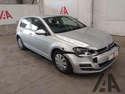 Image of 2016 VOLKSWAGEN GOLF S TDI BLUEMOTION TECHNOLOGY 1598cc TURBO DIESEL MANUAL 5 Speed 5 DOOR HATCHBACK