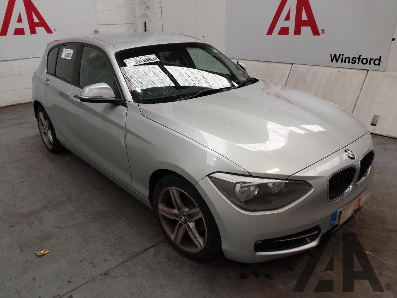 2012 BMW 1 SERIES 116D SPORT 1995cc TURBO DIESEL MANUAL 5 DOOR HATCHBACK