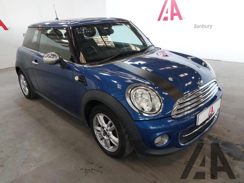 2011 MINI HATCH ONE D 1598cc TURBO DIESEL MANUAL 6 Speed 3 DOOR HATCHBACK
