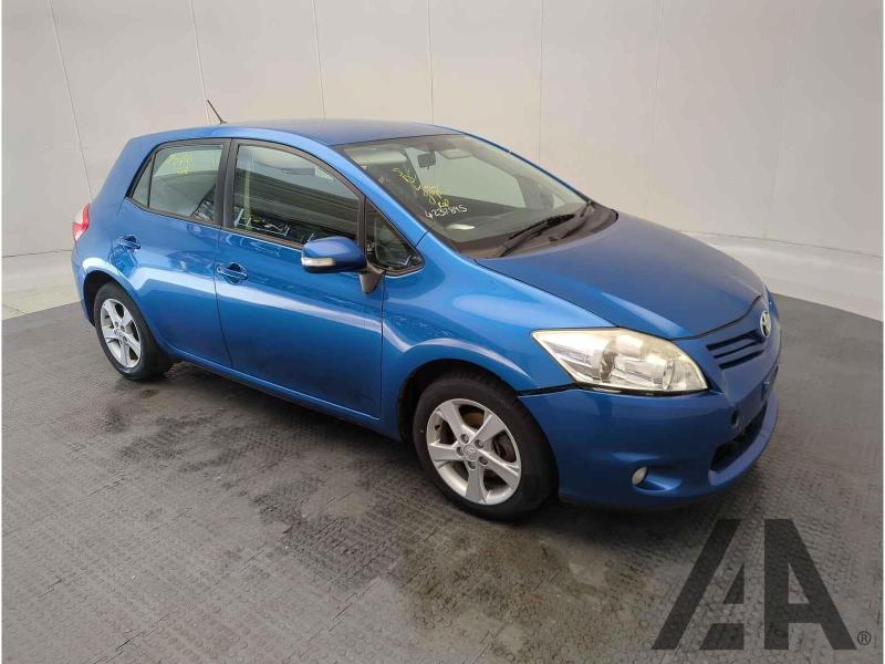 2011 TOYOTA AURIS TR VALVEMATIC 1598cc PETROL MANUAL 6 Speed 5 DOOR HATCHBACK