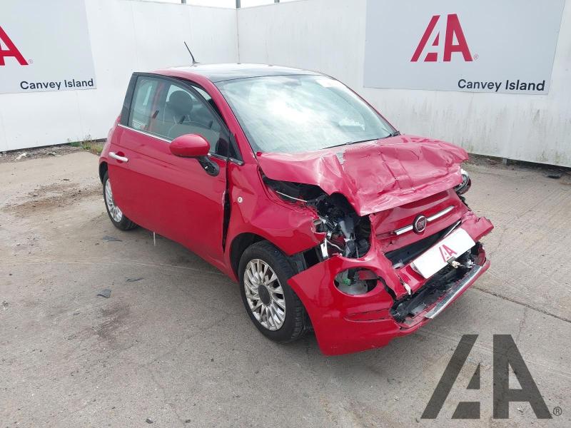 2017 FIAT 500 LOUNGE 1242cc PETROL MANUAL 3 DOOR HATCHBACK