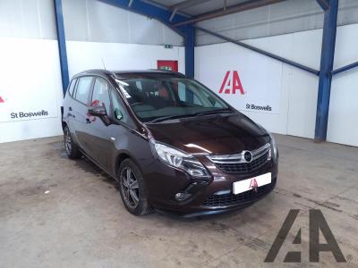 Image of 2014 VAUXHALL ZAFIRA TOURER EXCLUSIV CDTI 1956cc TURBO DIESEL MANUAL 6 Speed 5 DOOR MPV