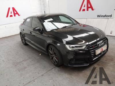 Image of 2018 AUDI A3 S3 TFSI QUATTRO BLACK EDITION 1984cc TURBO PETROL SEMI AUTO 7 Speed 4 DOOR SALOON