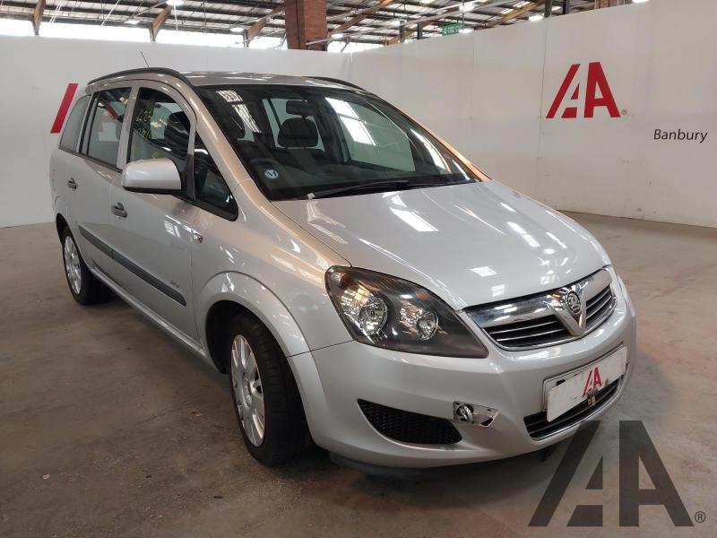 2012 VAUXHALL ZAFIRA LIFE CDTI ECOFLEX 1686cc TURBO DIESEL MANUAL 5 DOOR MPV