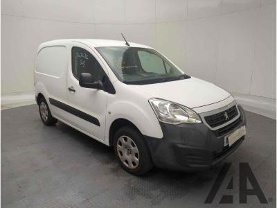 Image of 2018 PEUGEOT PARTNER BLUE HDI PROFESSIONAL L1 1560cc TURBO DIESEL MANUAL 5 Speed PANEL VAN