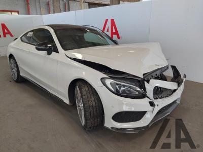 Image of 2018 MERCEDES C-CLASS C 200 AMG LINE 1991cc TURBO PETROL AUTOMATIC 2 DOOR COUPE