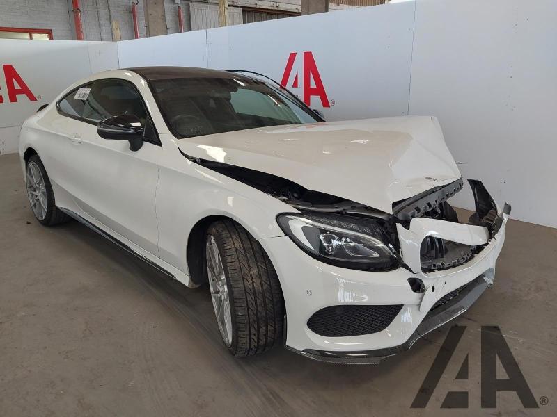 2018 MERCEDES C-CLASS C 200 AMG LINE 1991cc TURBO PETROL AUTOMATIC 2 DOOR COUPE