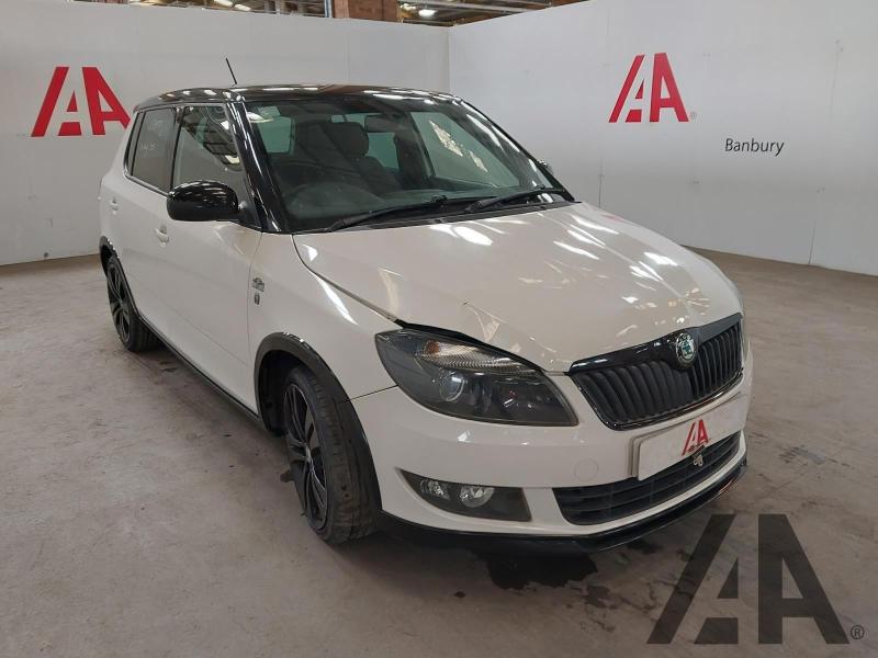 2012 SKODA FABIA MONTE CARLO TDI CR 1598cc TURBO DIESEL MANUAL 5 Speed 5 DOOR HATCHBACK