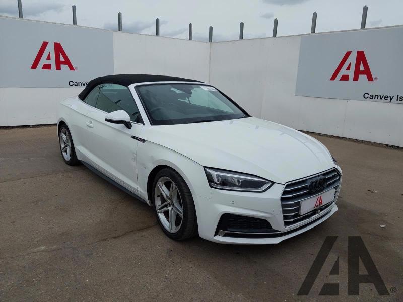 2019 AUDI A5 TFSI S LINE 1984cc TURBO PETROL SEMI AUTO 2 DOOR CONVERTIBLE