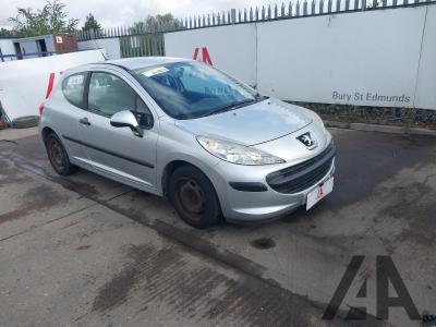 2009 PEUGEOT 207 URBAN 1360cc PETROL MANUAL 5 Speed 3 DOOR HATCHBACK