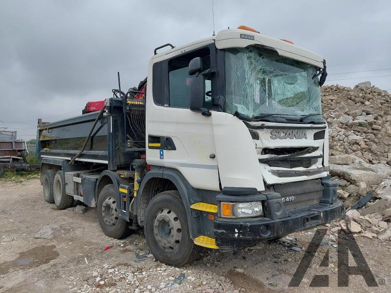 2016 SCANIA G-SRS C-CLASS G410 CB 8X4 12742cc TURBO DIESEL MANUAL