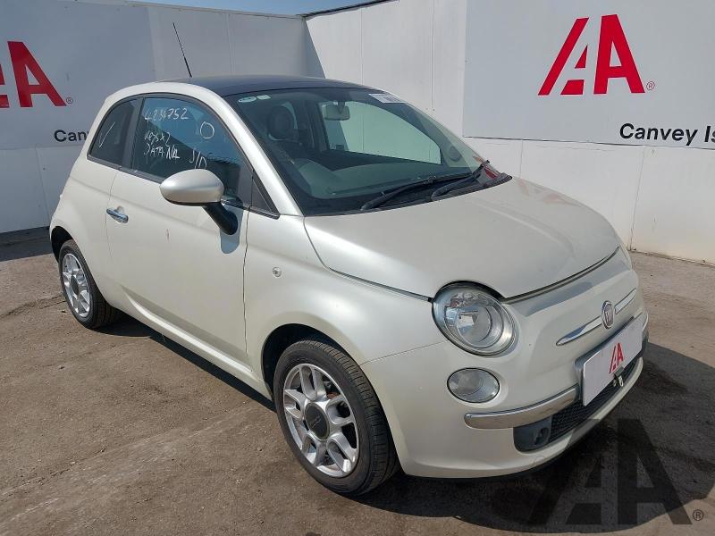 2010 FIAT 500 MULTIJET SPORT 75 1248cc TURBO DIESEL MANUAL 3 DOOR HATCHBACK