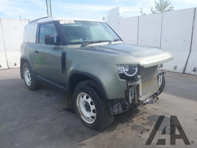 2021 LAND ROVER DEFENDER 90 HARD TOP 2996cc TURBO DIESEL AUTOMATIC 3 DOOR PANEL VAN