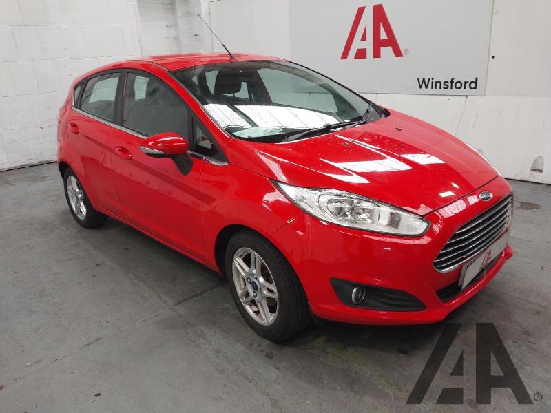 2013 FORD FIESTA ZETEC 1242cc PETROL MANUAL 5 Speed 5 DOOR HATCHBACK