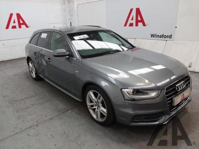 Image of 2014 AUDI A4 AVANT TDI S LINE START/STOP 1968cc TURBO DIESEL CVT 8 Speed 5 DOOR ESTATE