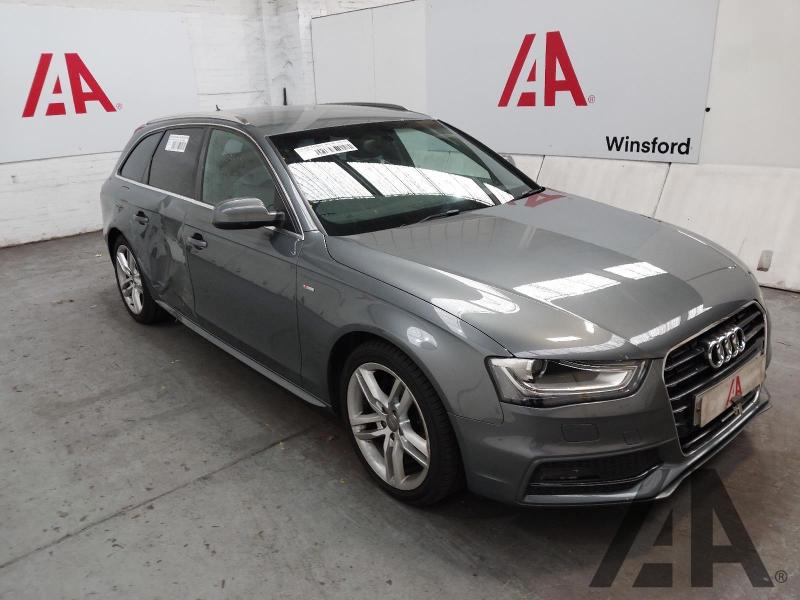 2014 AUDI A4 AVANT TDI S LINE START/STOP 1968cc TURBO DIESEL CVT 8 Speed 5 DOOR ESTATE