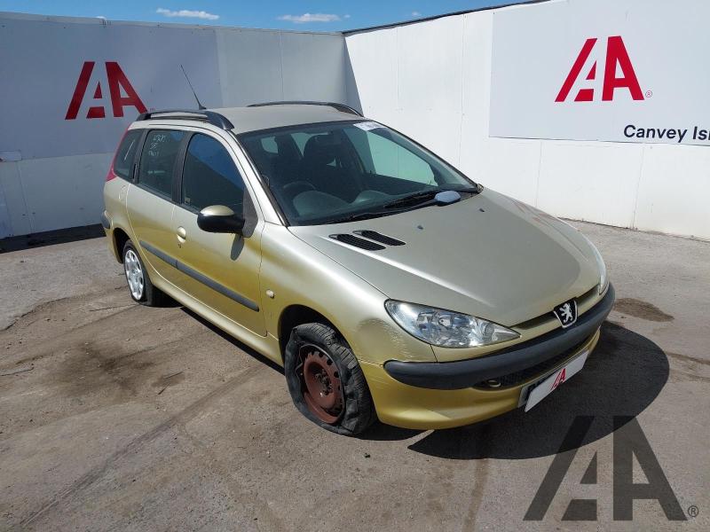 2004 PEUGEOT 206 SW S TD 1398cc TURBO DIESEL MANUAL 5 Speed 5 DOOR ESTATE